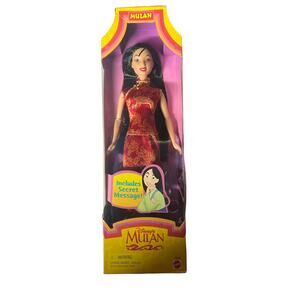 Vintage 1997 disneys Mulan Barbie doll in box